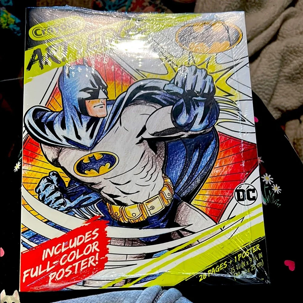 Batman Coloring Book with Poster
